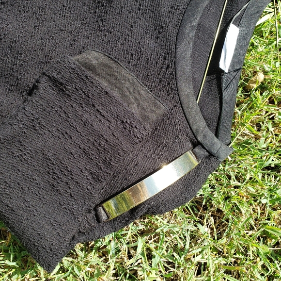 Zara W&B Collection, Size: S, Black w/ Light Gold - Picture 5 of 7